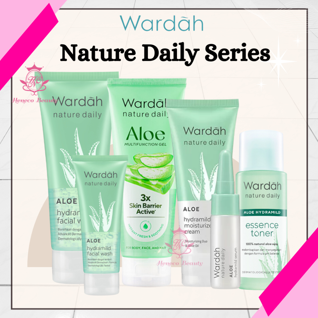 Jual WARDAH Nature Daily Aloe Vera Hydramild SERIES Facial Wash