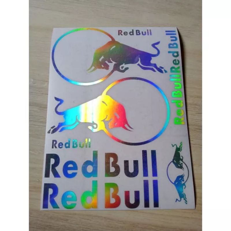 Jual Stiker Helm Red Bull Full Set Model Cutting Shopee Indonesia