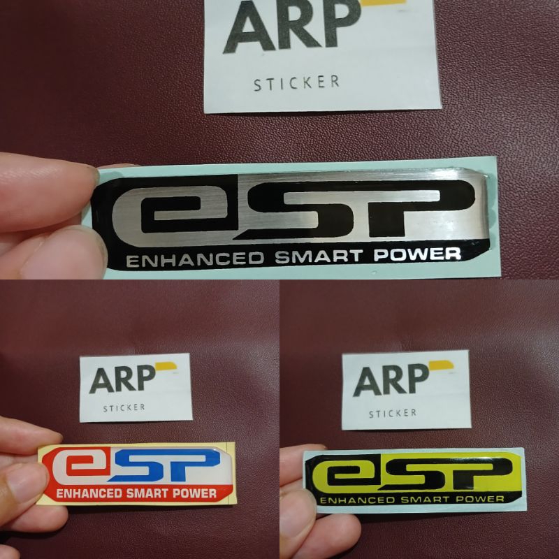 Jual STICKER STIKER EMBLEM ESP TIMBUL | Shopee Indonesia