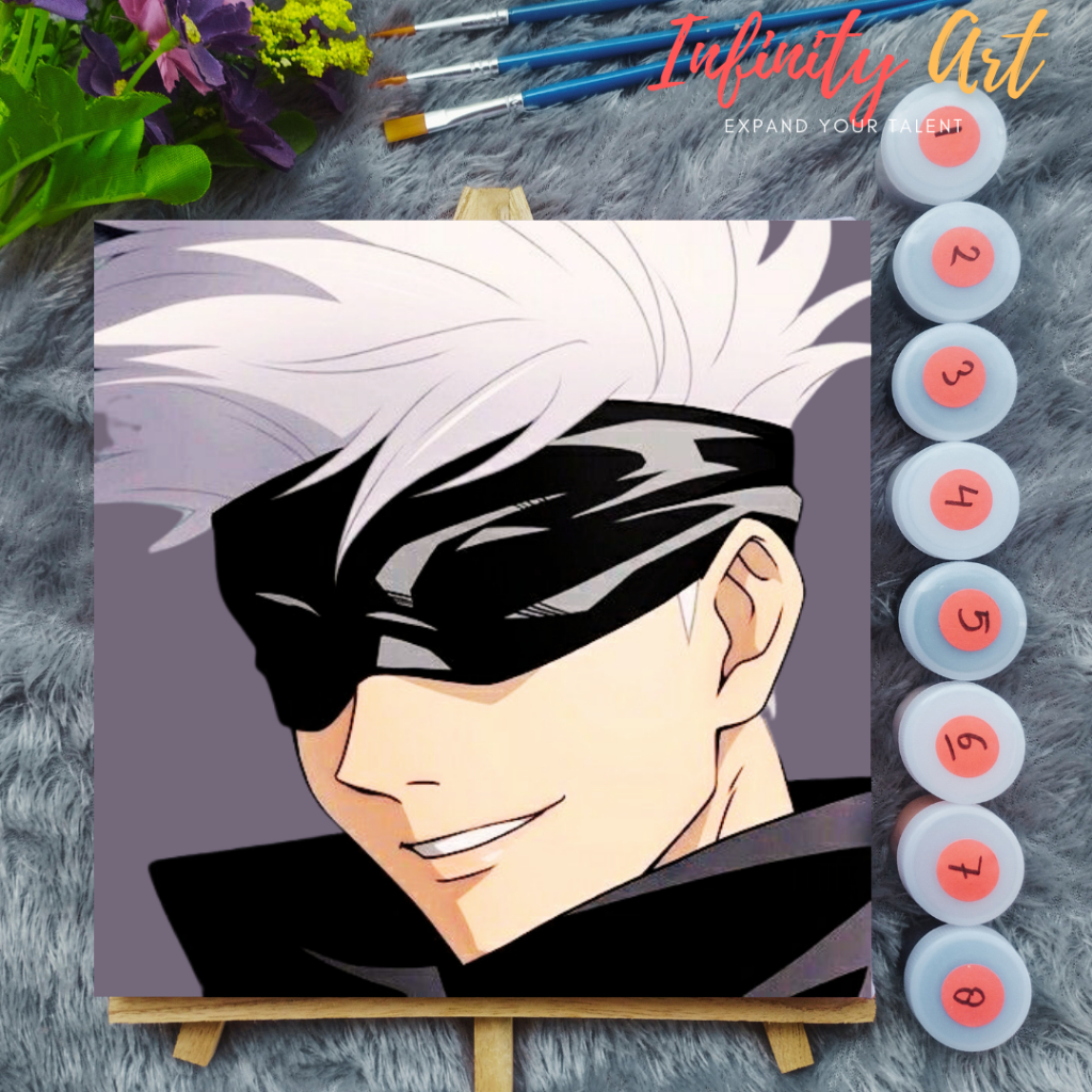 Jual Paint by Number [ Jujutsu Kaisen ] Gojou Satoru Paint By Number
