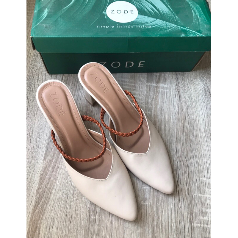 Jual Heels Hak Tahu Brand Zode (new) | Shopee Indonesia