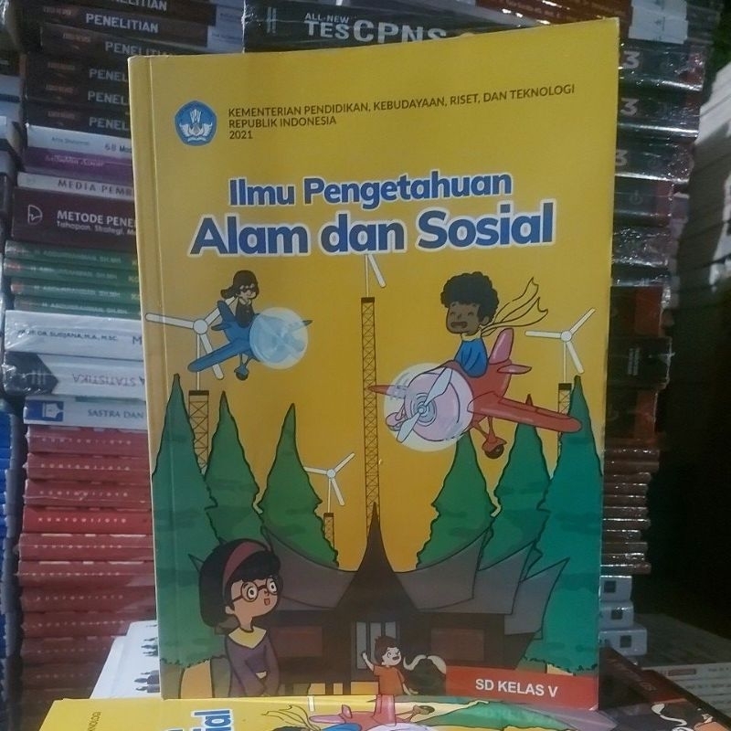 Jual ILMU PENGETAHUAN ALAM Dan SOSIAL Untuk Sekolah Dasar Kelas V ...