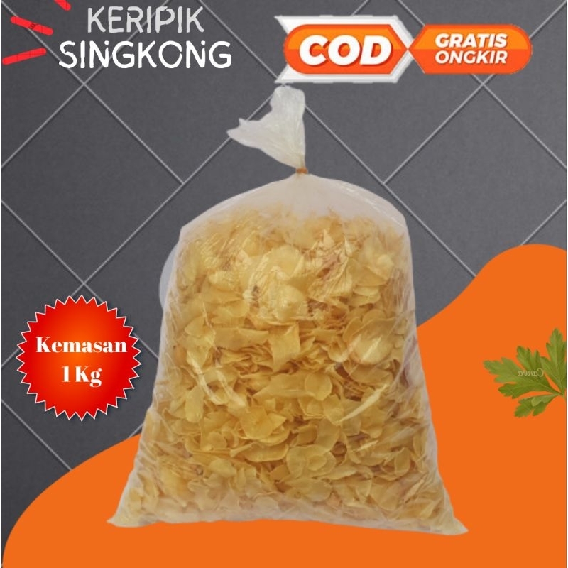 Jual Keripik Singkong 1kg Kripik Kripik Singkong Rasa Original