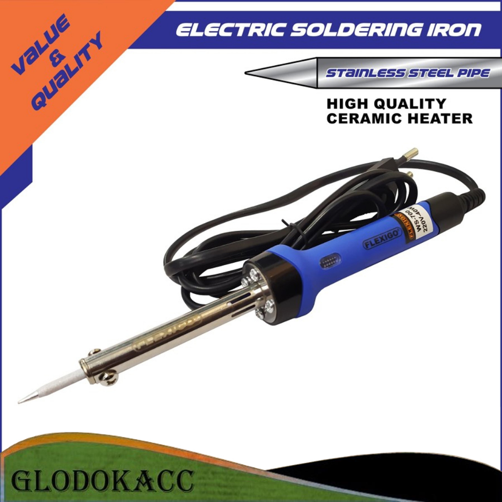 Jual Solder Listrik 40 watt / Flexigo Soldering Iron 40 watt Shopee