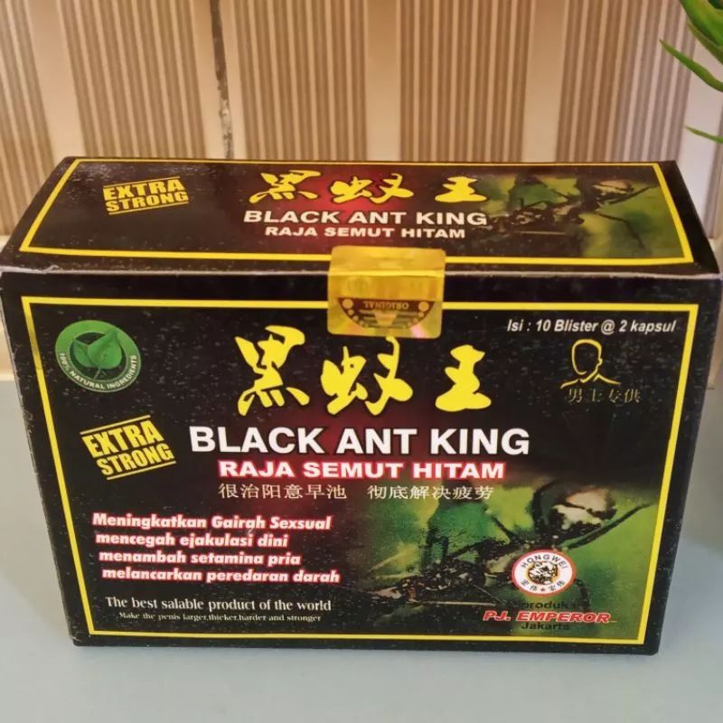 Jual Kapsul Black Ant King Raja Semut Hitam Obat Kuat Bikin Iyess 1