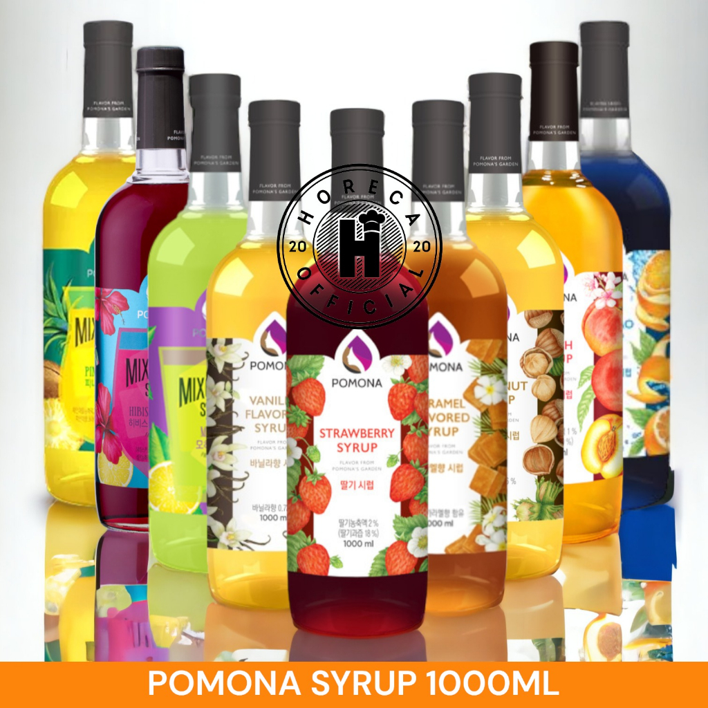 Jual POMONA SYRUP 1L | SIRUP KOREA POMONA | SYRUP FLAVORED MIXOLOGY ...