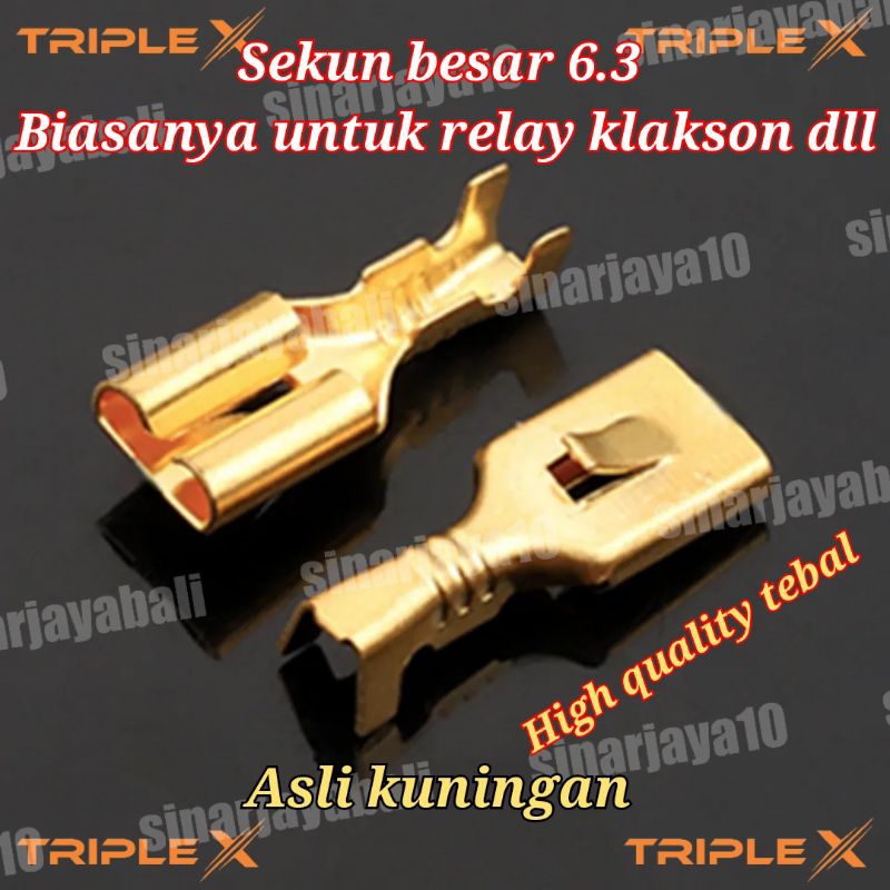 Jual Skun Sekun Klakson Relay Flasher Sambungan Lampu Relay Konektor Connector Conect Female