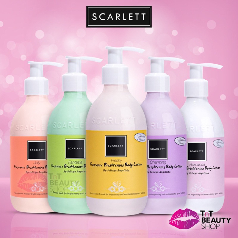 Jual SCARLETT WHITENING BODY LOTION / BRIGHTENING BODY LOTION CHARMING