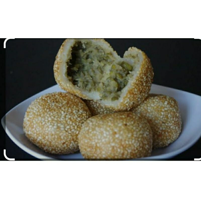 Jual Onde Onde Biji Wijen Isi Kacang Ijo 1 Pcs | Shopee Indonesia
