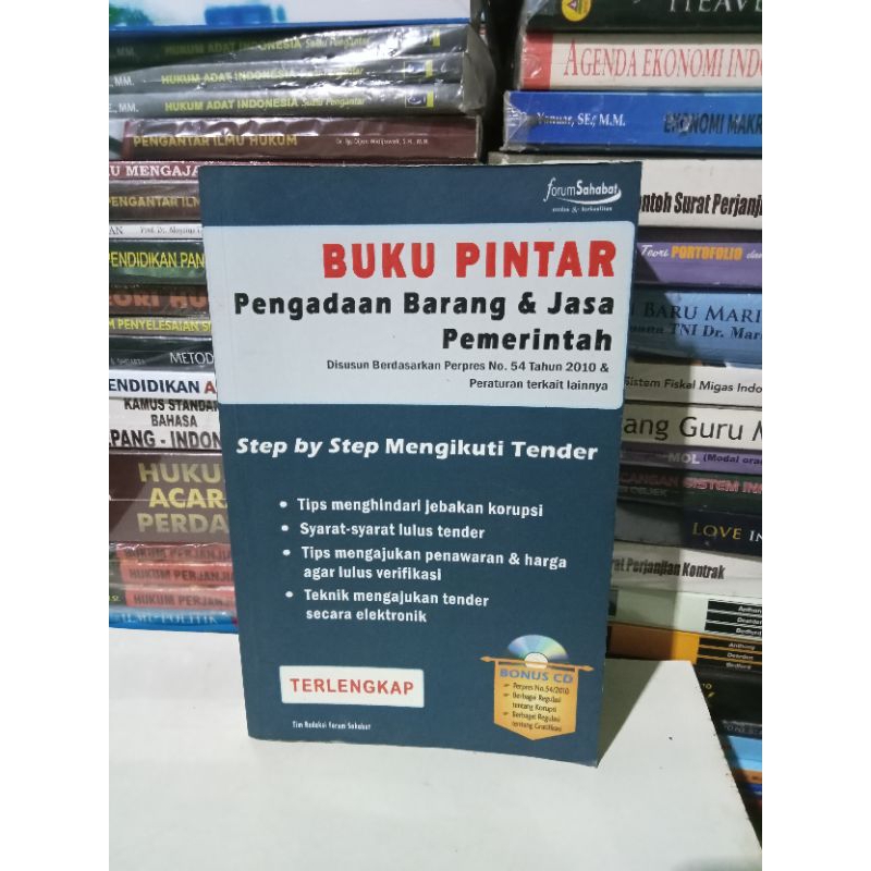 Jual Buku PINTAR PENGADAAN & BARANG& JASA PEMERINTAH. | Shopee Indonesia