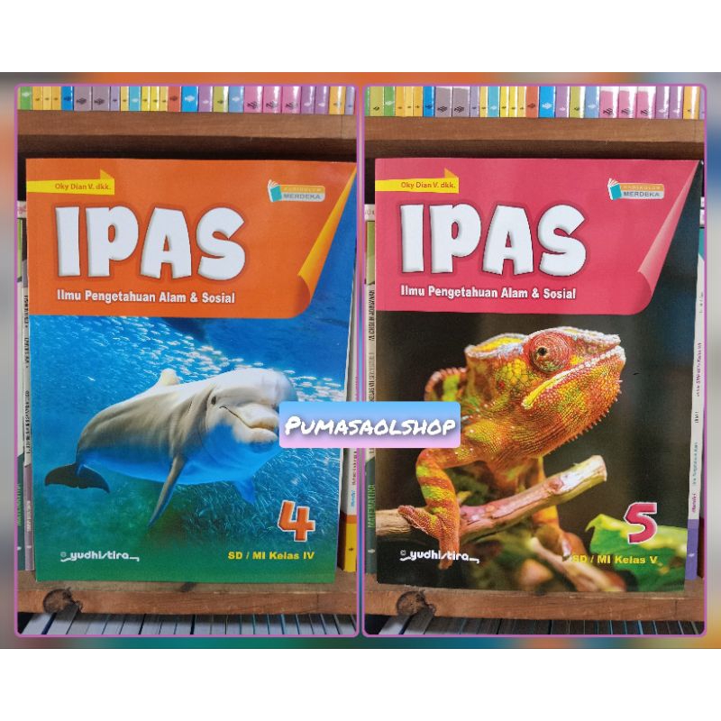 Jual IPAS SD/MI KELAS 4 DAN 5 KURIKULUM MERDEKA YUDHISTIRA | Shopee ...