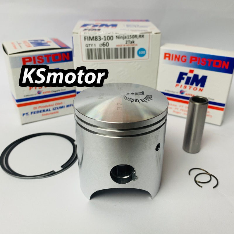 Jual PISTON SEHER SET NINJA R RR STD 25 50 75 100 125 150 175 200 250 ...