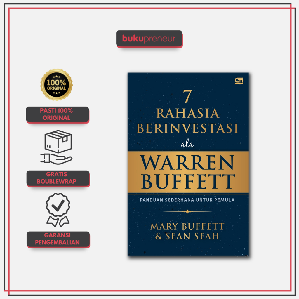 Jual 7 Rahasia Sukses Berinvestasi Ala Warren Buffett: Panduan ...