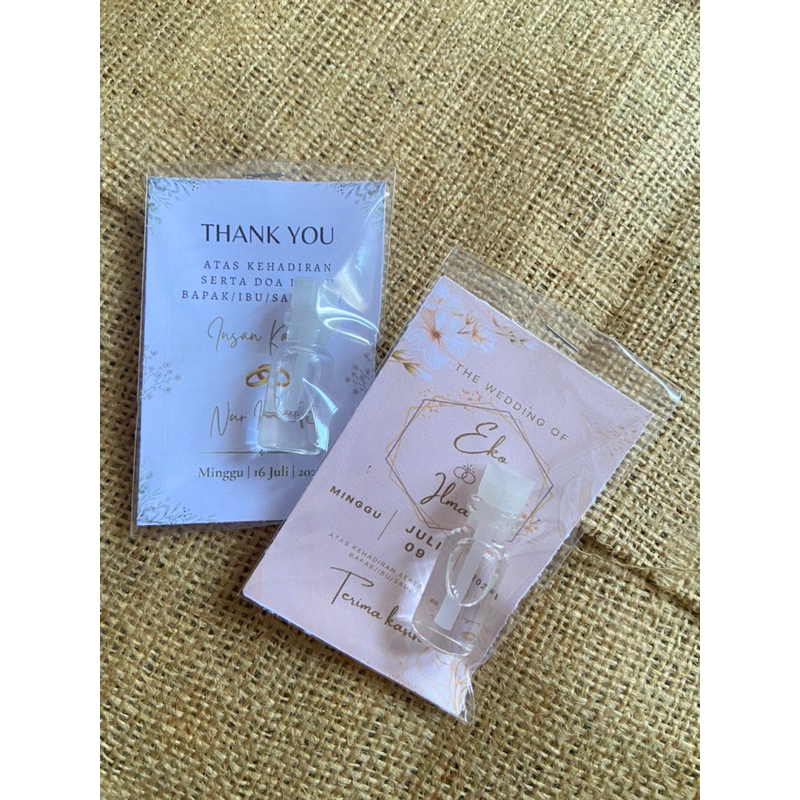 Jual Souvenir Pernikahan Parfum Min Order Pcs Shopee Indonesia