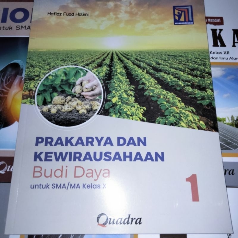 Jual Buku Prakarya Dan Kewirausahaan Budi Daya Quadra SMA Kelas 10-12 ...