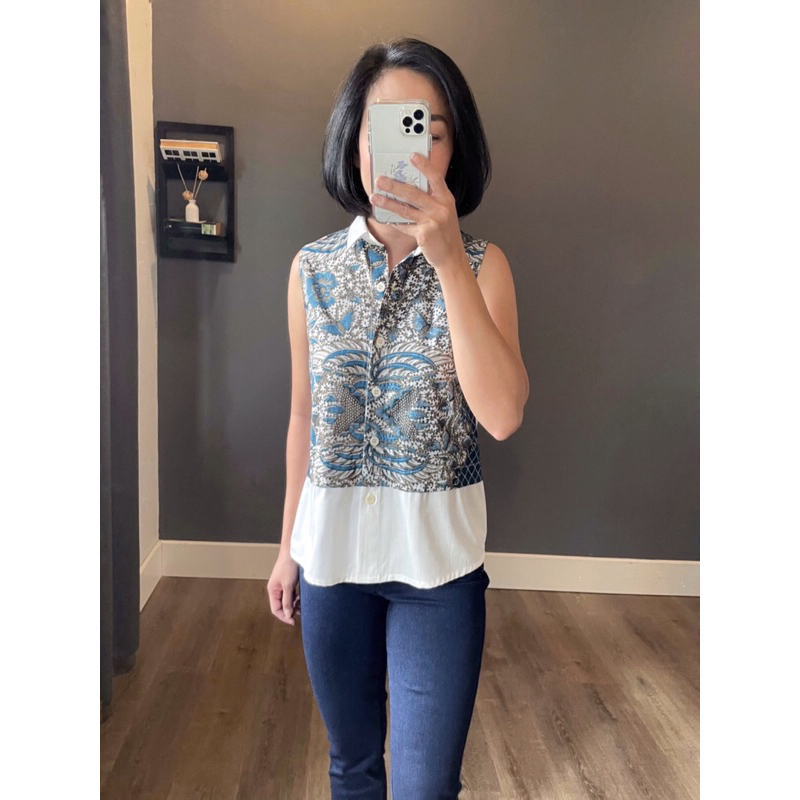 Jual Batik Queen | Ginna Shirt | Shopee Indonesia