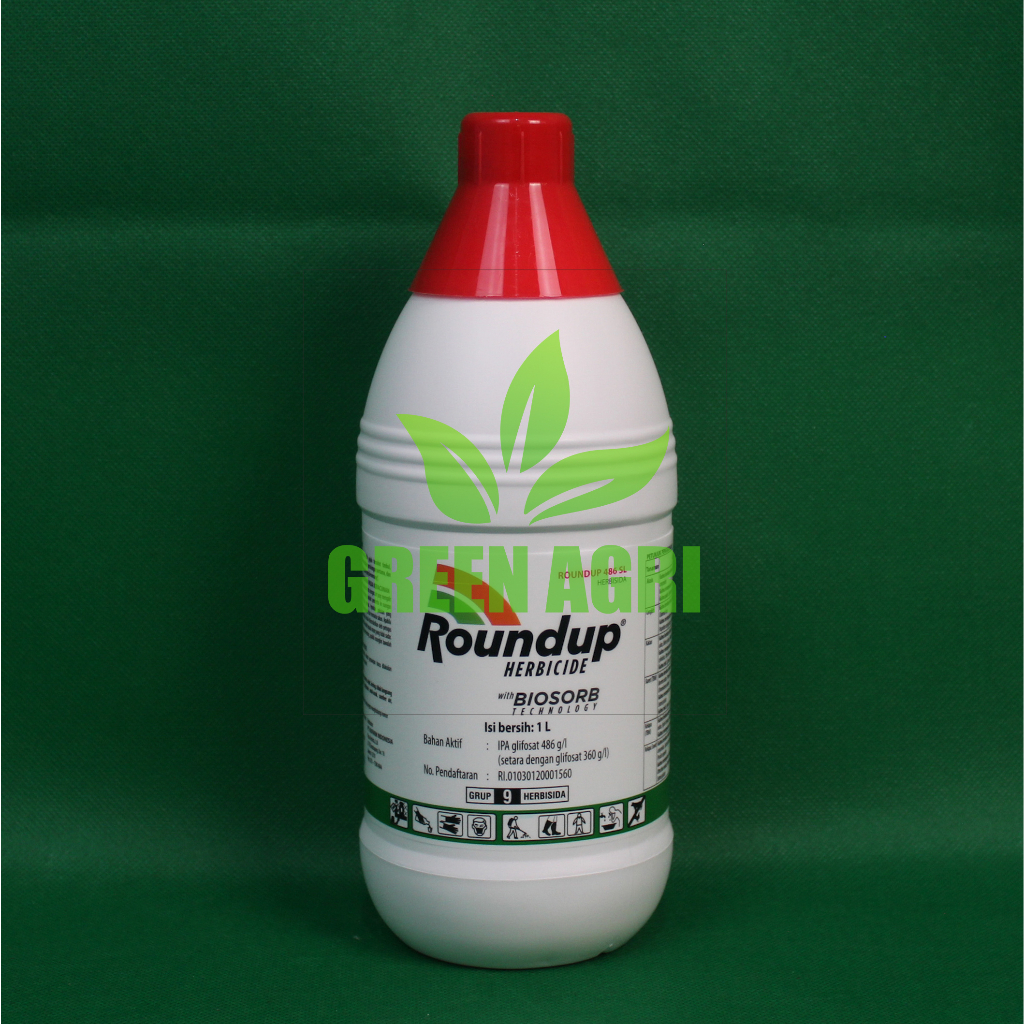 Jual Herbisida Roundup 486 Sl 1 Liter Obat Pembasmi Rumput Liar And Gulma