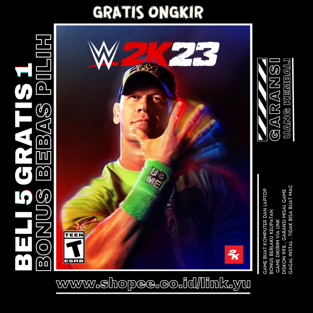 Jual WWE 2023 GAME LAPTOP LINK DOWNLOAD Shopee Indonesia