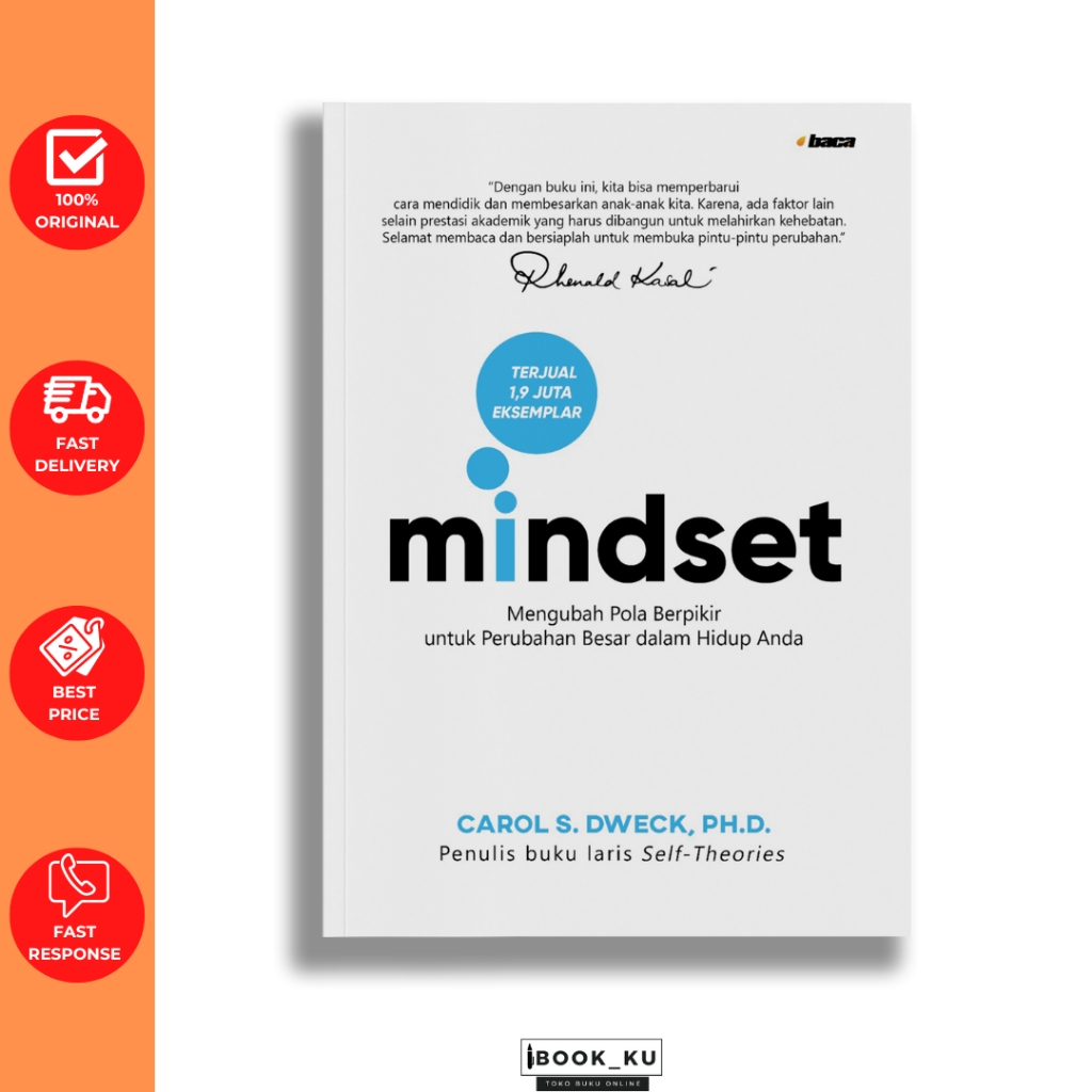 Jual Buku Mindset (Edisi Revisi) - Carol S. Dweck, Ph. D. - Original ...