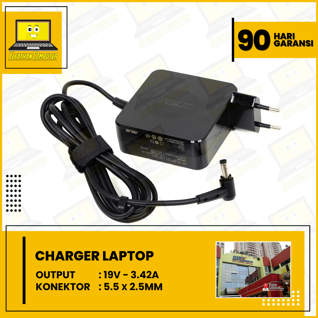 Jual Charger Casan Adaptor Laptop Asus A455L X450 X450C X450L X450J