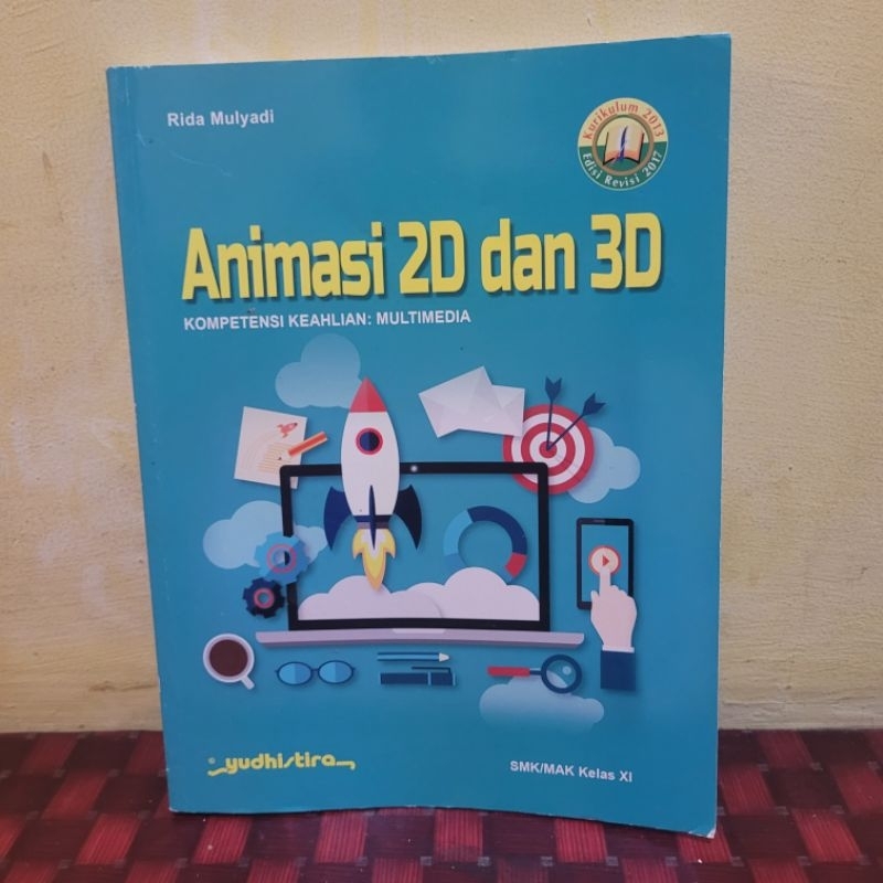 Jual BUKU BEKAS YUDISTIRA - ANIMASI 2D DAN 3D KELAS 2 SMK | Shopee ...