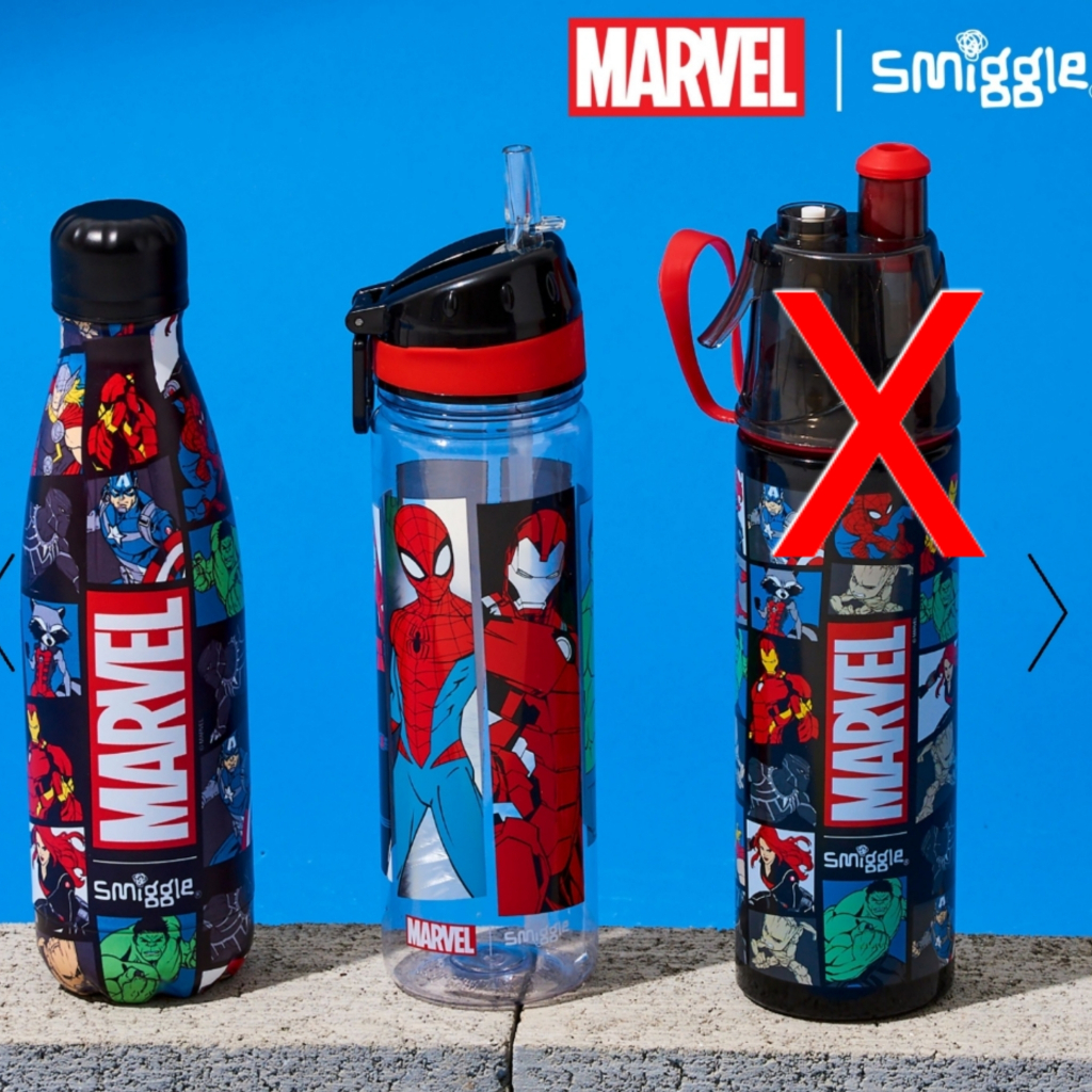 Jual SMIGGLE MARVEL BOTTLE - BOTOL MINUM SMIGGLE | Shopee Indonesia