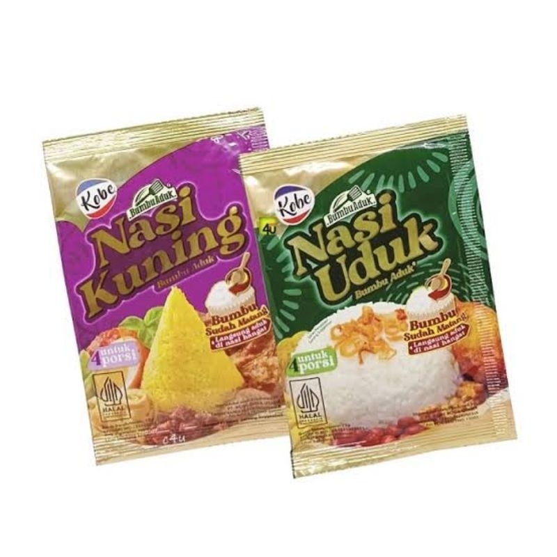 Jual Kobe Bumbu Nasi Uduk Kuning Bebek Rendang/Bumbu Instant @satuan ...