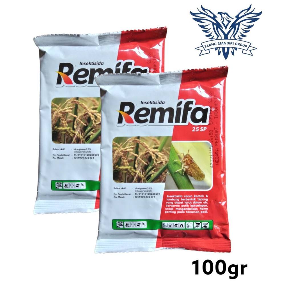 Jual REMIFA 25SP 100 gr Insektisida Nitenpiram 25 % Ampum Basmi Hama ...