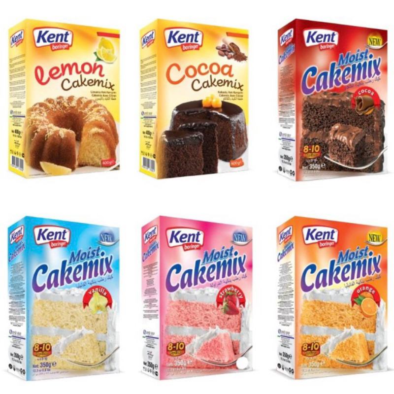 Jual Kent Boringer Moist Cake Mix/Muffin Extra Chocolate Mix 350 Gr ...