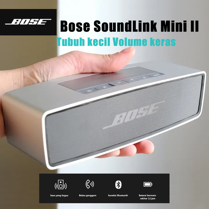 Jual Bose SoundLink Mini II Special Edition Portable Wireless Bluetooth  Speaker Black ，Silver Bose Speaker Original 100% Waterproof Speaker  Shopee Indonesia