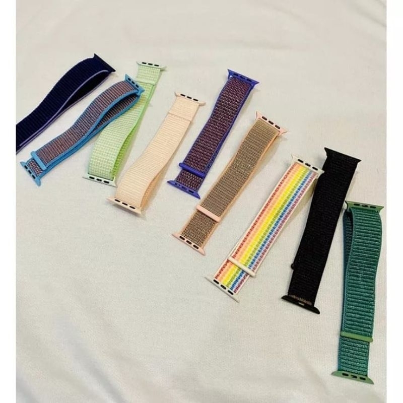 Jual STRAP APPLE WATCH SERIES 1/2/3/4/5/6/SE/7/8/ULTRA UKURAN 38MM/40MM/42MM/44MM/41MM/45MM
