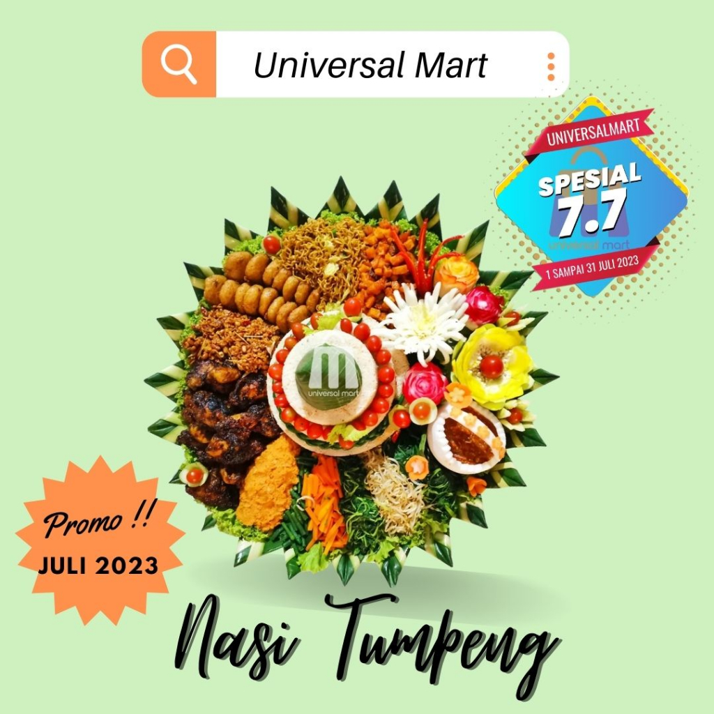 Jual Nasi Tumpeng Kuning Ukuran Besar Porsi Bervariasi Shopee Indonesia