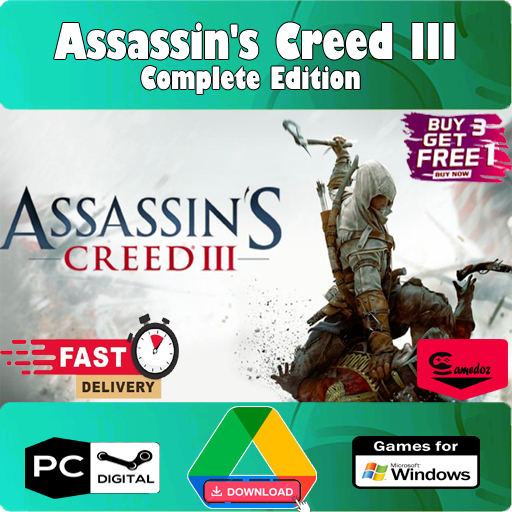 Jual Assassins Creed 3 Complete Edition Game Pc Shopee Indonesia
