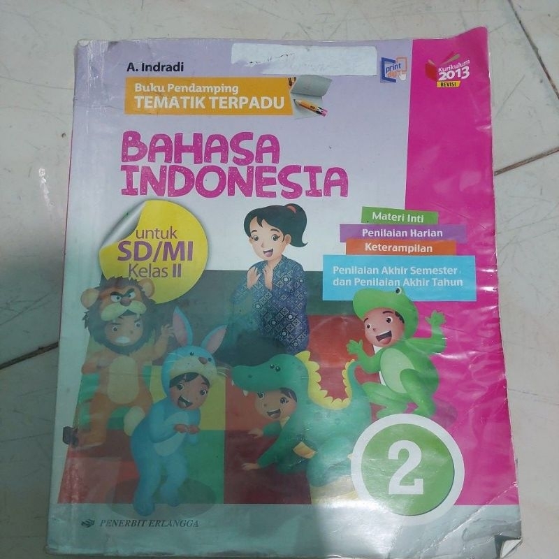 Jual Bahasa Indonesia Tematik Terpadu kelas 2 SD | Shopee Indonesia