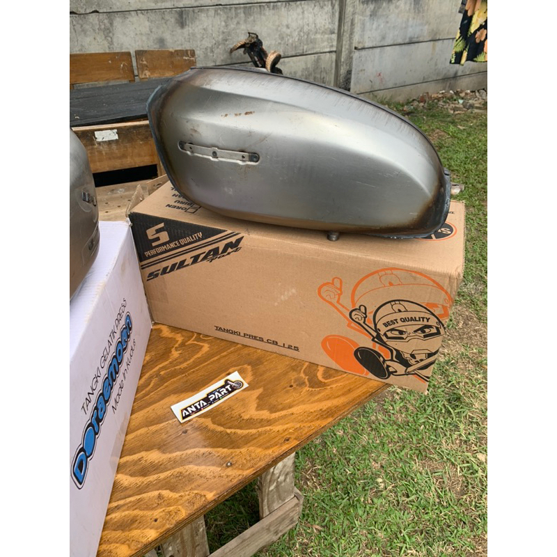 Jual Tengki Tangki CB125 Sultan Part Presisi Mirip Ori Kerut Bahan ...