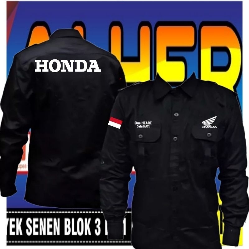 Jual Kemeja Honda Baju Honda Seragam Honda Pdh Honda Kemeja Kerja Honda Baju Kerja Honda Seragam