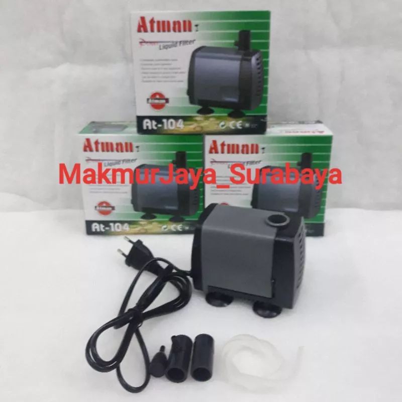 Jual Pompa Air ATMAN 104/AT104 untuk aquarium atau kolam | Shopee Indonesia