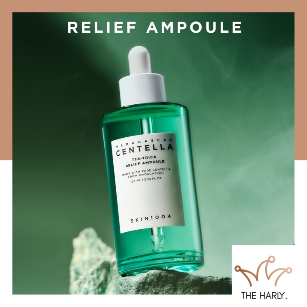 Jual SKIN 1004 Madagascar Centella TeaTrica Relief Ampoule (Full Size 100ml) Shopee Indonesia