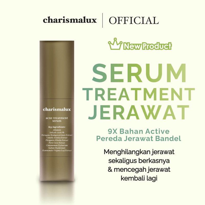 Jual SERUM TREATMENT JERAWAT - Serum Penghilang Jerawat Bandel Dan