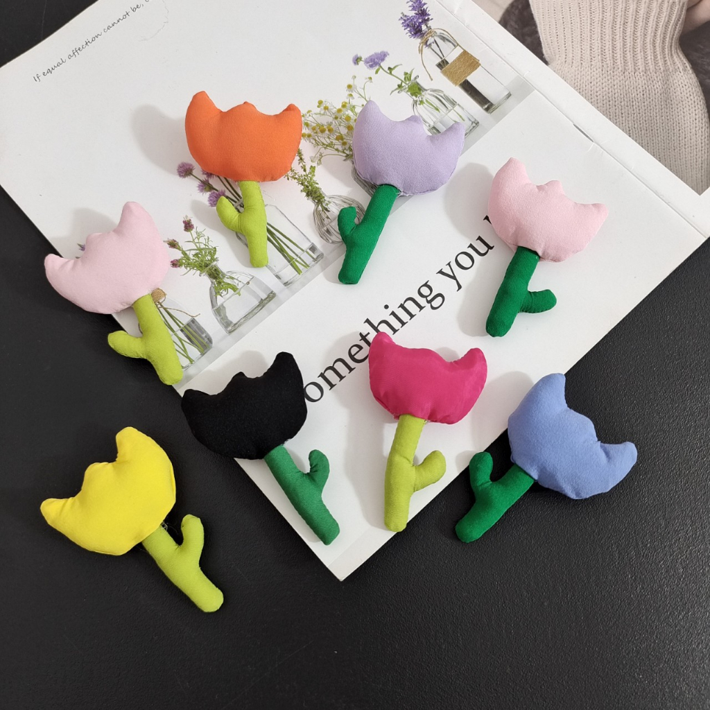 Jual FLO Aksesoris Bros Wanita Filled Cotton Pin Flowers Hijab Pin Y2K ...