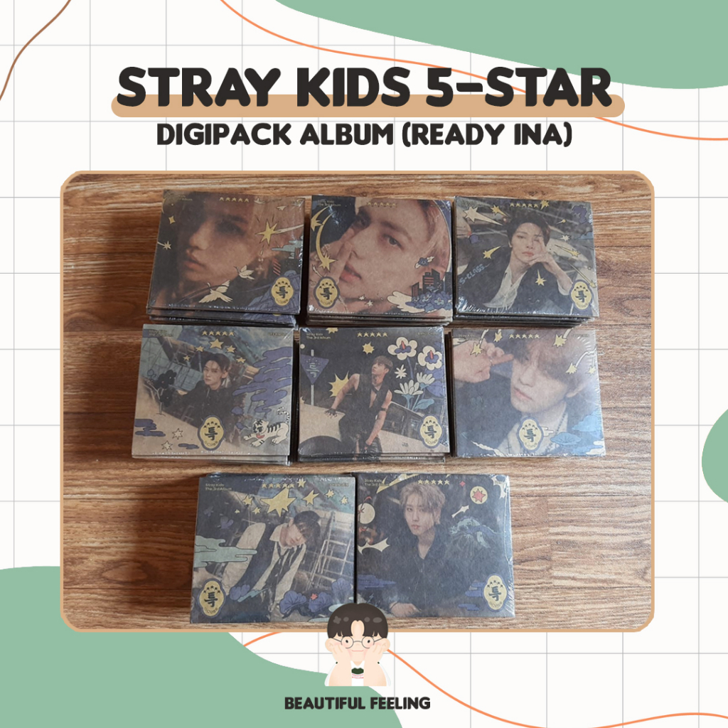 Jual CLEARANCE SALE!! STRAY KIDS SKZ 5-STAR 5 STAR DIGIPACK COMPACT ...