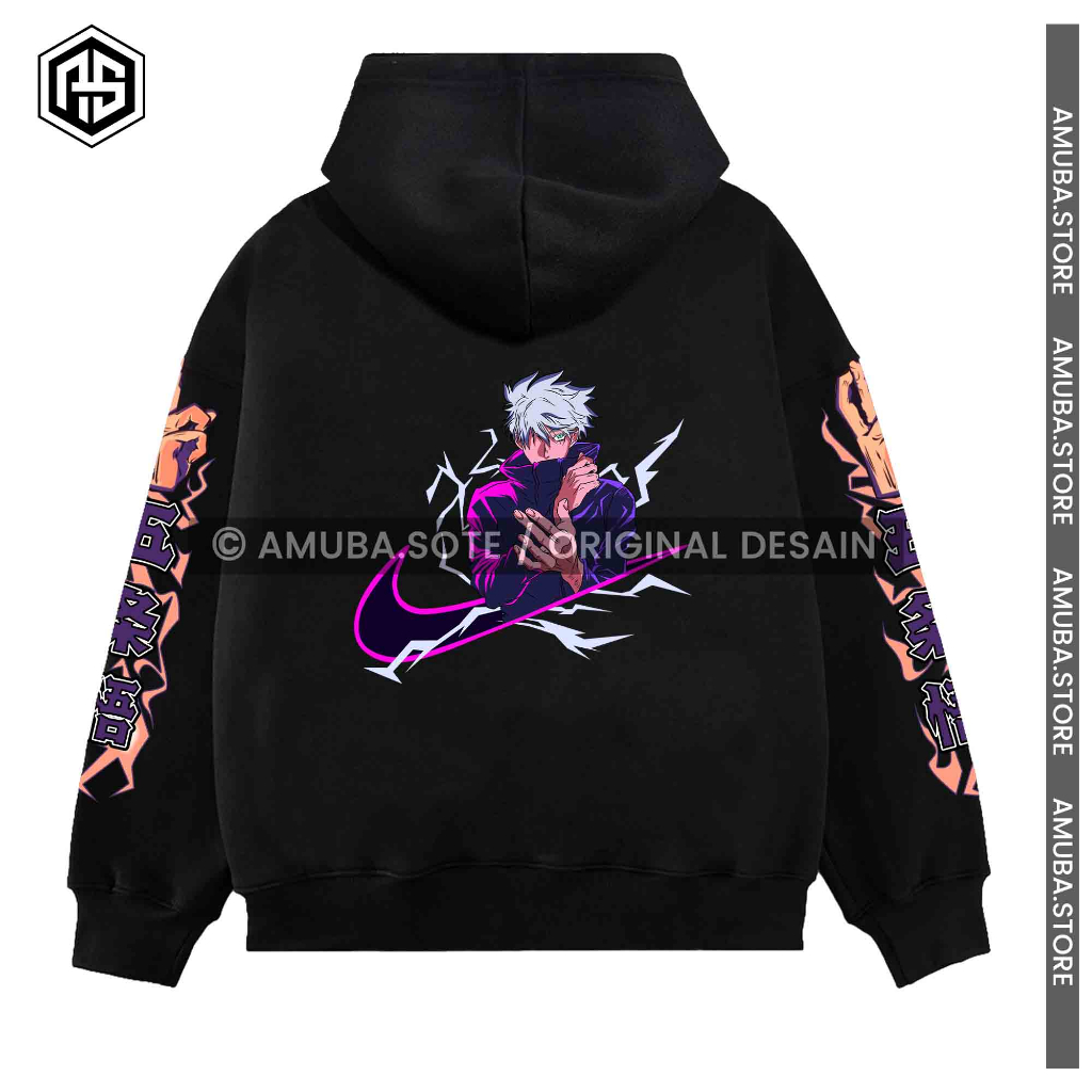 Jual Amuba Store Hoodie Jujutsu Kaisen Satoru Gojo Limitless Six Eyes