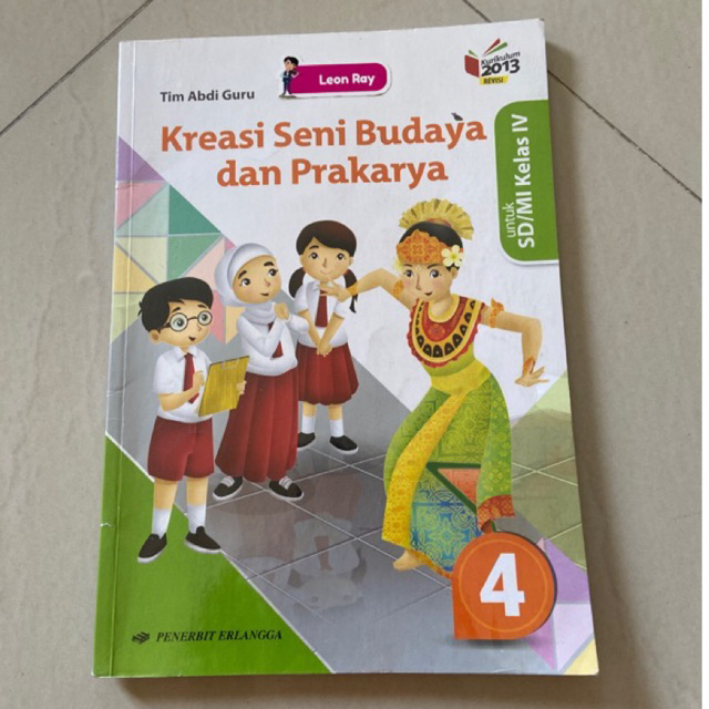 Jual Kreasi Seni Budaya Dan Prakarya Kelas 4 SD/MI | Shopee Indonesia