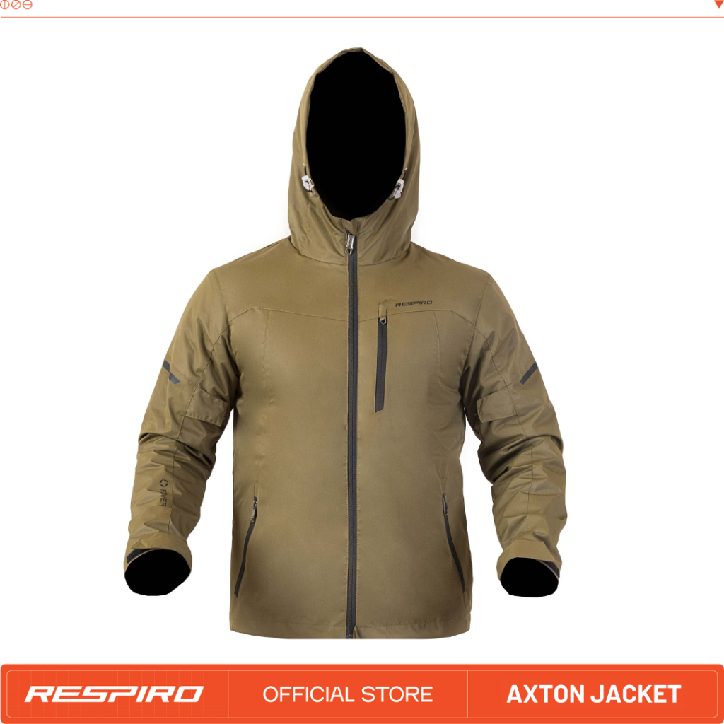 Jual Jaket Respiro AXTON | Jaket Motor Harian Pria Windproof | Shopee ...