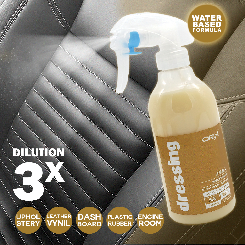 Jual ORIX LEATHER CONDITIONER / INTERIOR DRESSING / PERAWATAN INTERIOR ...