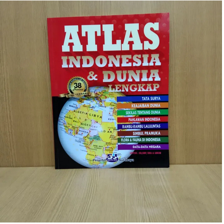 Jual Buku Atlas Indonesia Dan Dunia Lengkap 38 Provinsi Edisi Terbaru ...