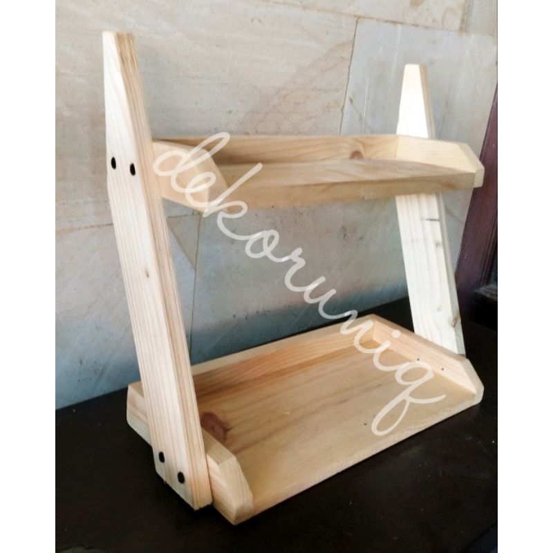 Jual Rak Kayu Susun Rak Kayu Minimalis Rak Kayu Display Rak Kayu