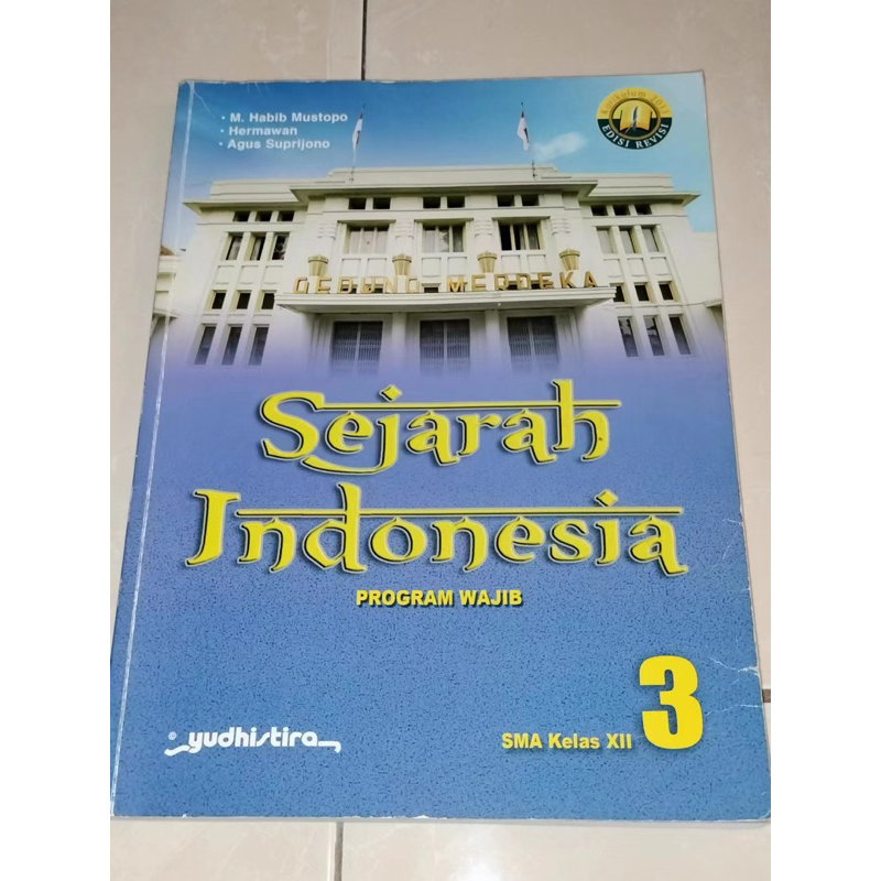 Jual Buku Sejarah Indonesia Program Wajib - SMA - Yudhi Tira ...