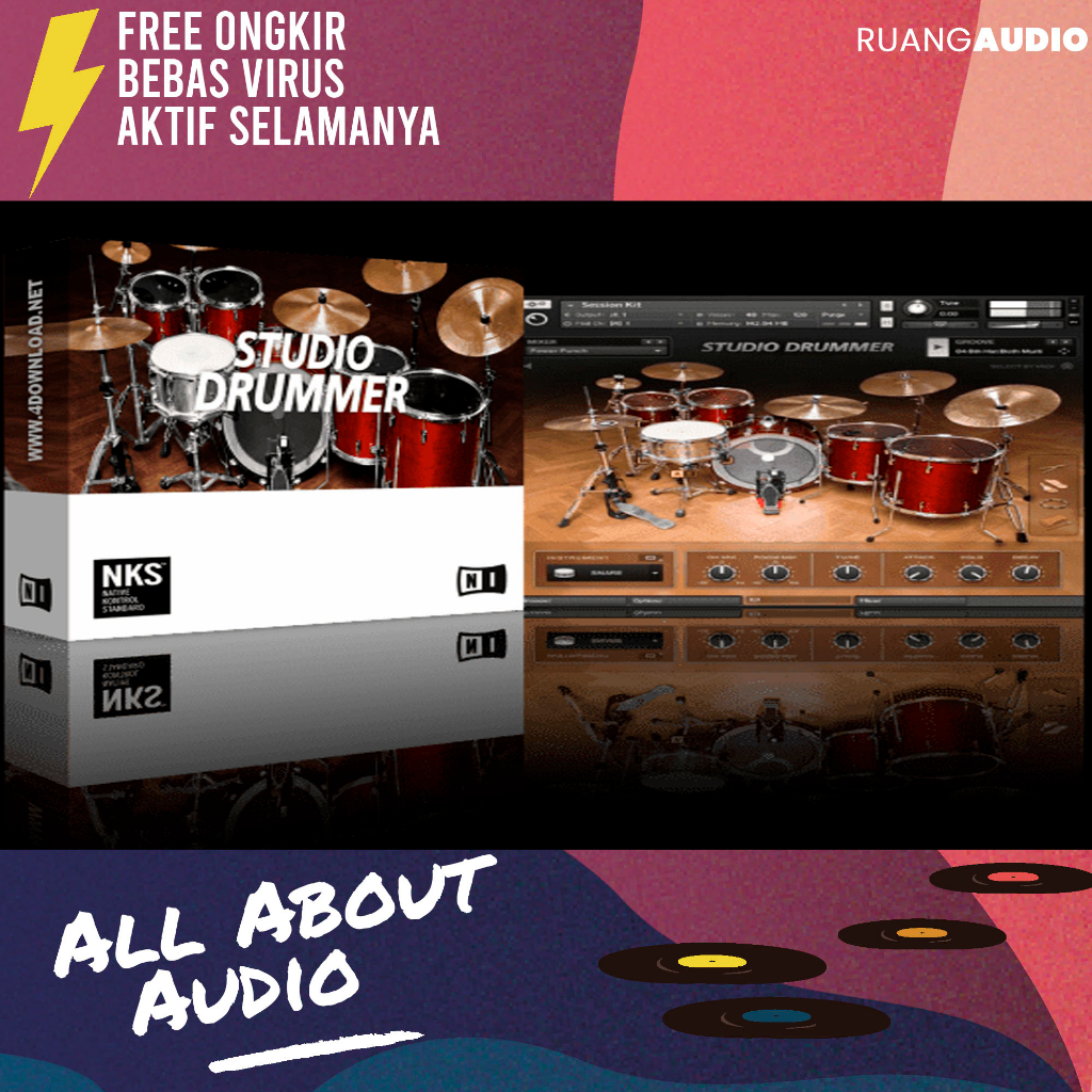 Jual Studio Drummer KONTAKT Library (full Activated) Shopee Indonesia