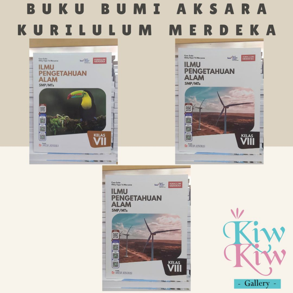 Jual Buku Ilmu Pengetahuan Alam (IPA) Kelas 7, 8, 9 SMP/MTS Kurikulum ...